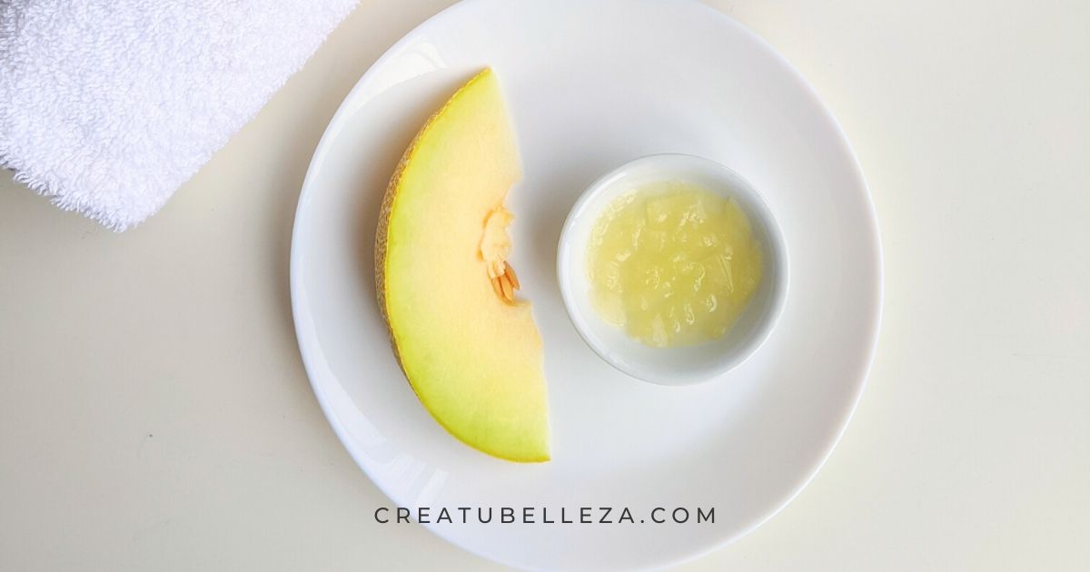 Cómo hacer una mascarilla de melón para hidratar la piel del rostro