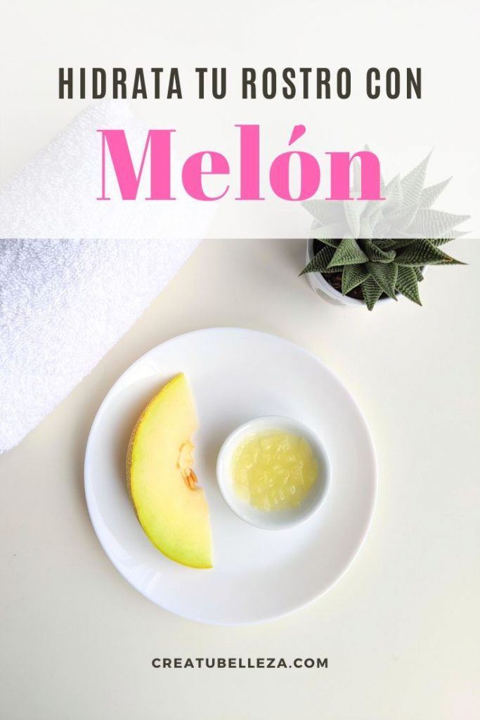 Cómo hacer una mascarilla de melón para hidratar, suavizar y aclarar el rostro.